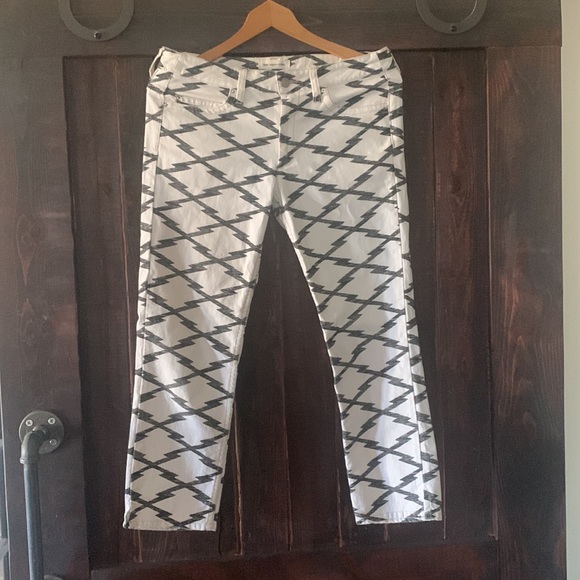 Isabel marant etoile printed Nea jeans - Picture 3 of 7